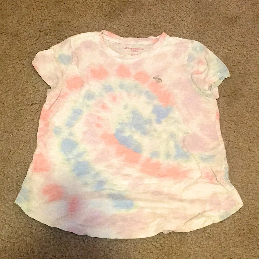 Tie dye Abercrombie and fitch tee